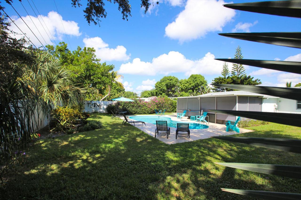 Beautiful Home With Pool And Outdoor Space 웨스트 팜 비치 외부 사진